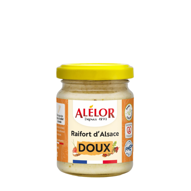 Raifort doux Alsace - 120 g (Alélor)
