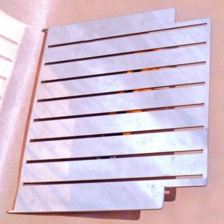 Plaque Inox de réduction pour appareil à brochette 81 brochettesdisponible à la Maison Pollet de Toulouse