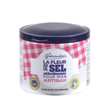 Sel (Fleur) IGP Guérande - 125 g (Le Guérandais)
