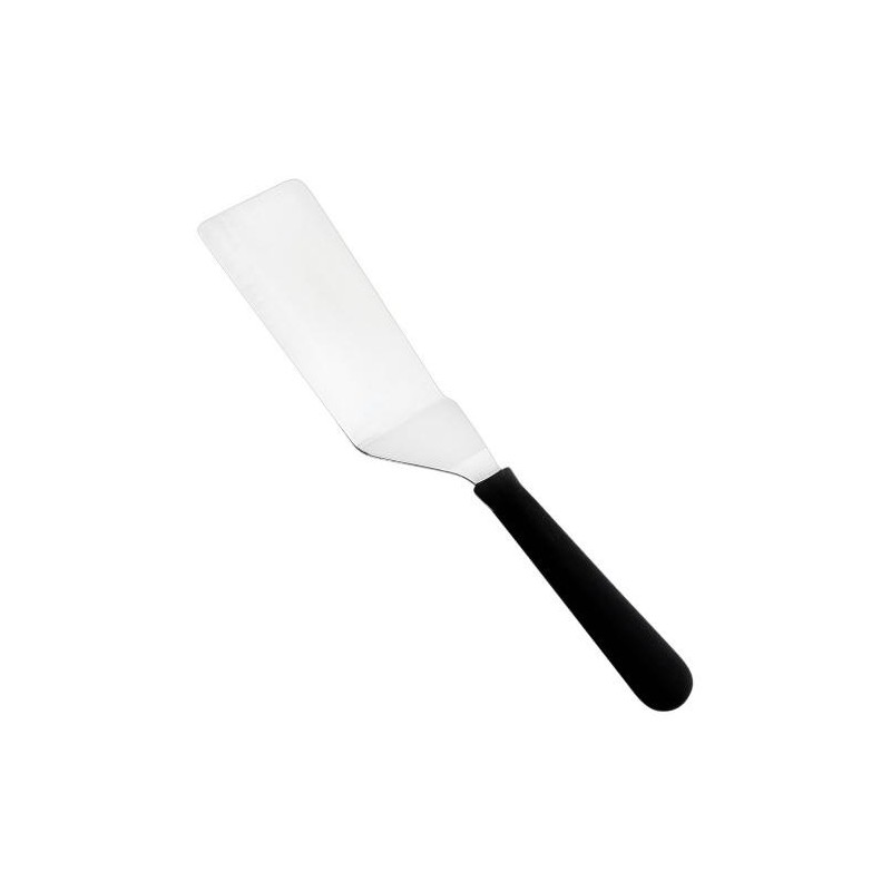 Pelle coudée Inox 60x150 mm manche noirdisponible à la Maison Pollet de Toulouse