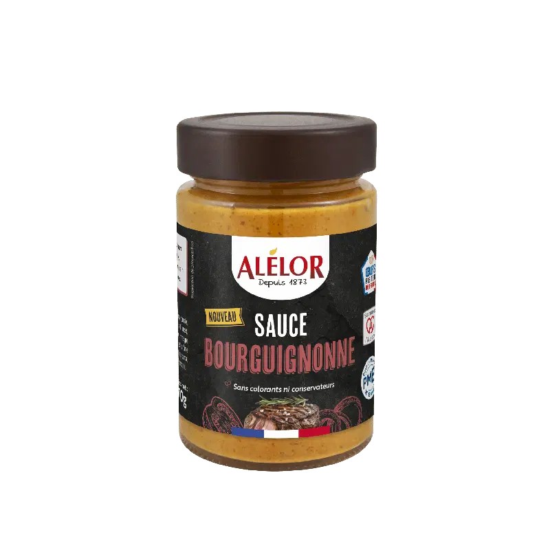 Sauce bourguignone - 170 g (Alélor)