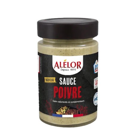 Sauce poivre - 170 g (Alélor)