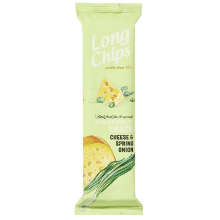 Chips Long Fromage & Oignons nouveaux - 75 g