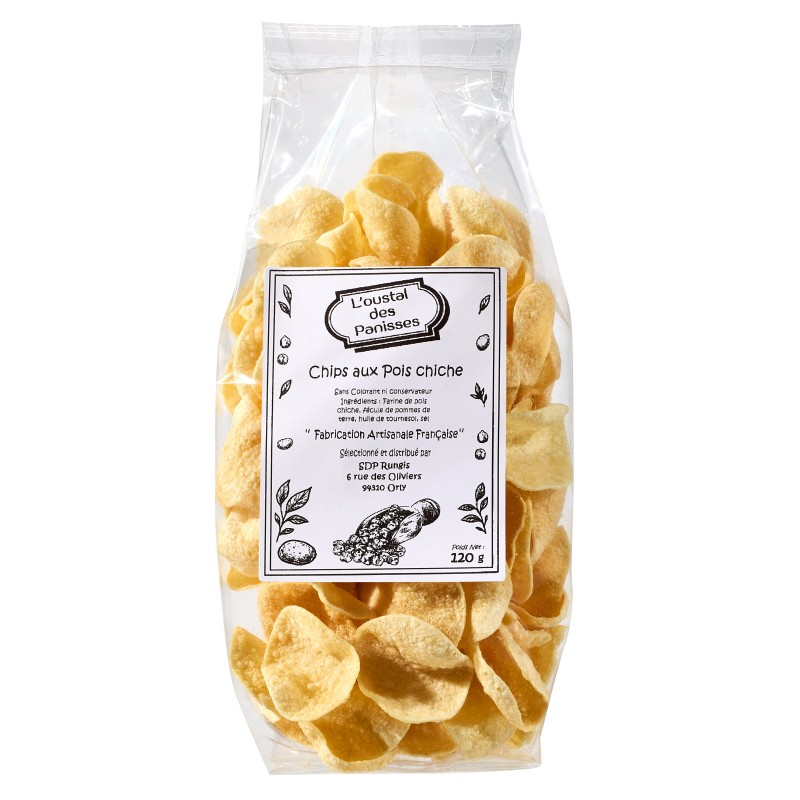 Chips aux pois chiche - 120 g (Oustal chips)