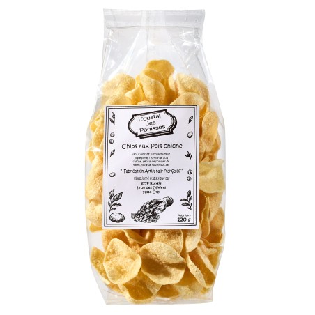 Chips aux pois chiche - 120 g (Oustal chips)
