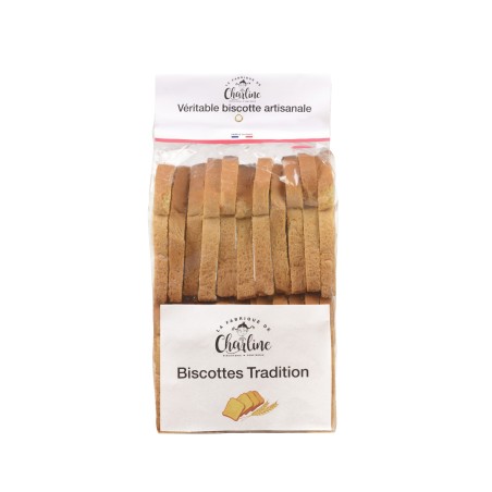 Biscottes Artisanales tradition - 380 g (La Fabrique de Charline)