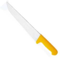 Trancheur/Boucher 18 cm manche jaune (Au Nain)disponible à la Maison Pollet de Toulouse