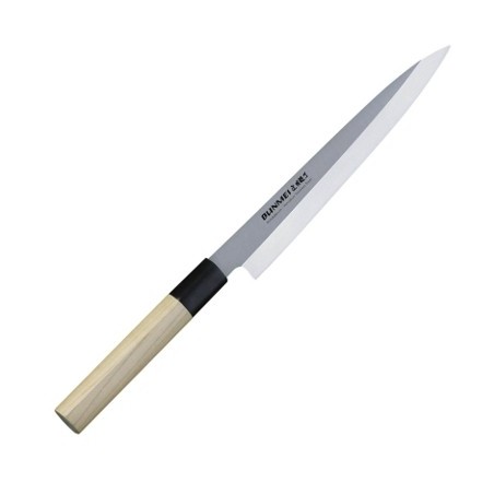 Poisson Yanagi Sashimi 21 cm manche Bois (Yoshikin bunmei)disponible à la Maison Pollet de Toulouse