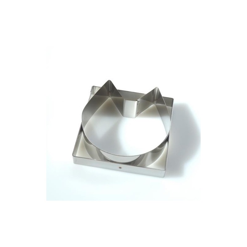 Découpoir Inox Tête de Chat - 110x110 mmdisponible à la Maison Pollet de Toulouse