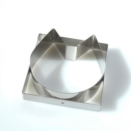 Découpoir Inox Tête de Chat - 110x110 mmdisponible à la Maison Pollet de Toulouse