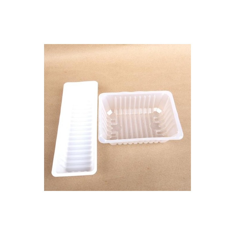 Barquette Plastique ECO 500 g - 143x111x49 mm (x250)disponible à la Maison Pollet de Toulouse