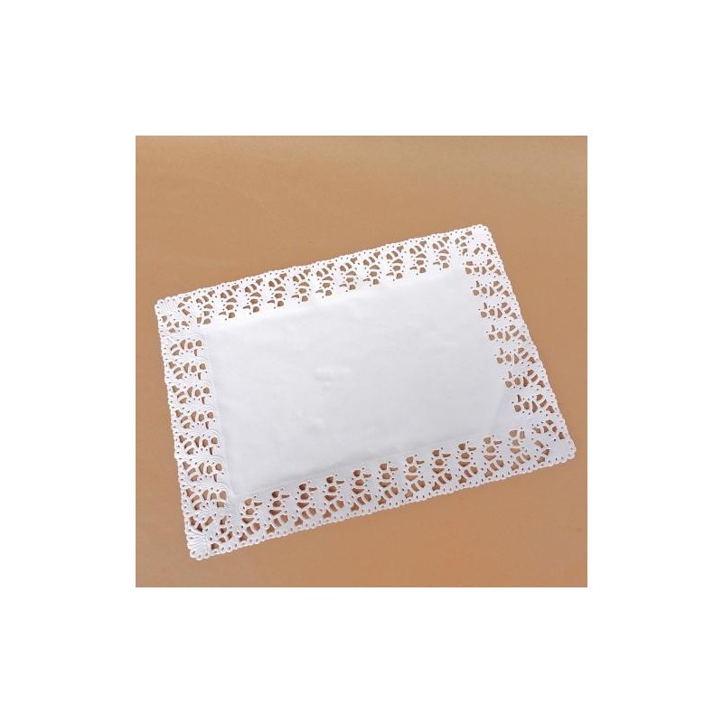 Papier dentelle Rectangulaire 250x350 mm (x250)disponible à la Maison Pollet de Toulouse