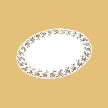 Papier dentelle Ovale 380x280 mm (x250)disponible à la Maison Pollet de Toulouse