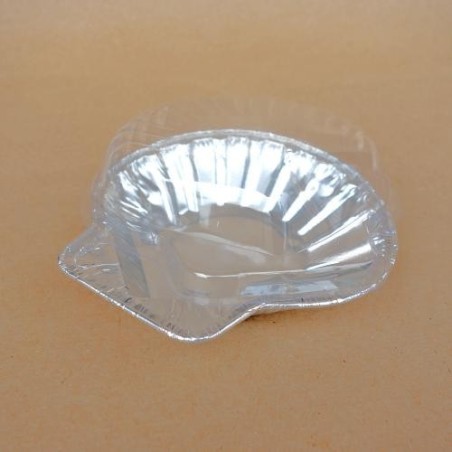 Barquette aluminium Opercule CO10 (x100) - 126x123x20 mmdisponible à la Maison Pollet de Toulouse