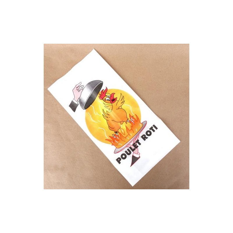 Poche à Poulet - 200x70x355 mm (x100)disponible à la Maison Pollet de Toulouse