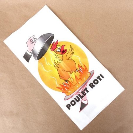 Poche à Poulet - 200x70x355 mm (x100)disponible à la Maison Pollet de Toulouse