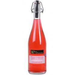 Limonade artisanale Coquelicot - 75 cl (Jean d'Audignac)disponible à la Maison Pollet de Toulouse