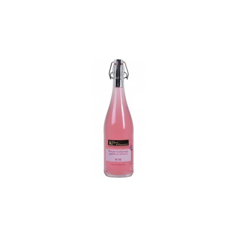 Limonade artisanale Rose - 75 cl (Jean d'Audignac)disponible à la Maison Pollet de Toulouse