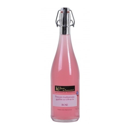 Limonade artisanale Rose - 75 cl (Jean d'Audignac)disponible à la Maison Pollet de Toulouse