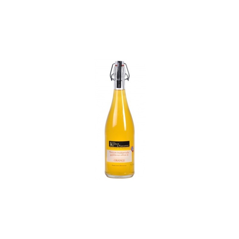 Limonade artisanale Orange - 75 cl (Jean d'Audignac)disponible à la Maison Pollet de Toulouse
