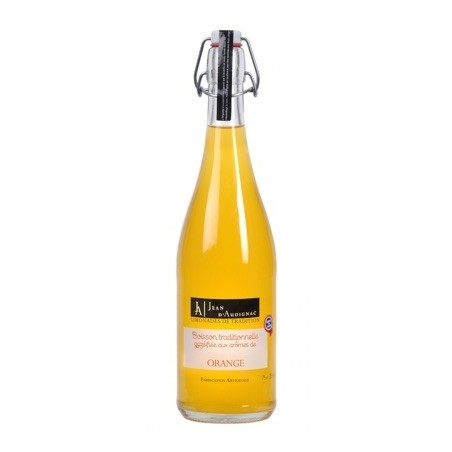 Limonade artisanale Orange - 75 cl (Jean d'Audignac)disponible à la Maison Pollet de Toulouse