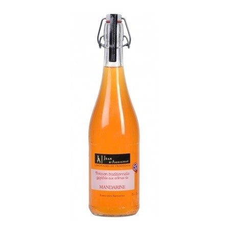 Limonade artisanale Mandarine - 75 cl (Jean d'Audignac)disponible à la Maison Pollet de Toulouse
