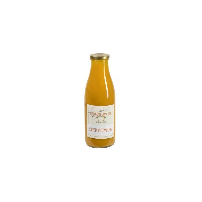 Soupe de Potimarron - 72 cl (Le Potager de Grand Mère)disponible à la Maison Pollet de Toulouse