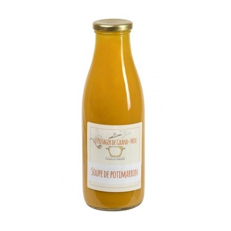 Soupe de Potimarron - 72 cl (Le Potager de Grand Mère)disponible à la Maison Pollet de Toulouse