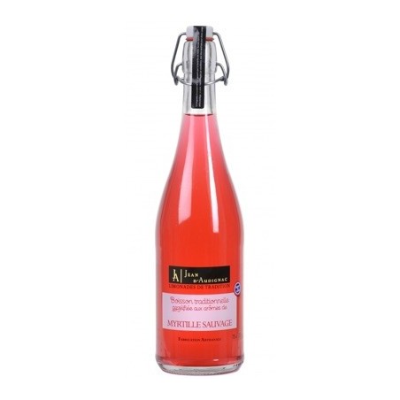 Limonade artisanale Myrtille Sauvage - 75 cl (Jean d'Audignac)disponible à la Maison Pollet de Toulouse