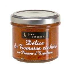 Délice de Tomates séchées au piment d'Espelette - 100 g (Jean d'Audignac)disponible à la Maison Pollet de Toulouse