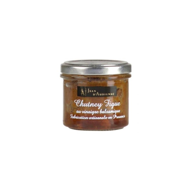 Chutney figues au vinaigre balsamique - 100 g (Jean d'Audignac)disponible à la Maison Pollet de Toulouse