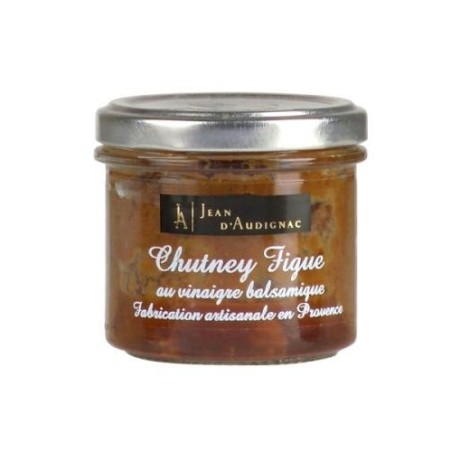 Chutney figues au vinaigre balsamique - 100 g (Jean d'Audignac)disponible à la Maison Pollet de Toulouse