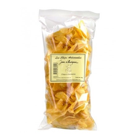 Chips à l'huile de tournesol sachet cello - 125 g (Jean d'Audignac)disponible à la Maison Pollet de Toulouse