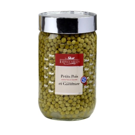 Petits Pois extra-fin étuvés - 72 cl (Impeccables)disponible à la Maison Pollet de Toulouse