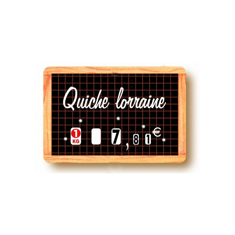 Etiquette : Ecolière à texte - 7x10 cm (avec roulettes)disponible à la Maison Pollet de Toulouse