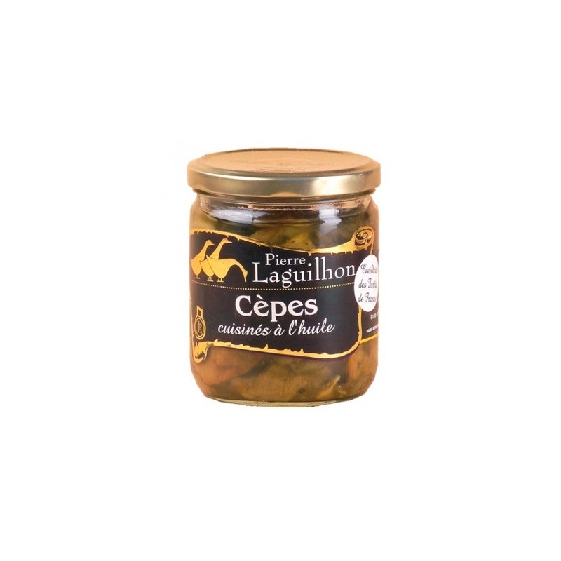 Cèpes cuisinés de France - 44 cl (Laguilhon)disponible à la Maison Pollet de Toulouse