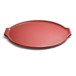 Plat grès Rouge cerise Ø 355 mm - Plaron (Emile Henry)disponible à la Maison Pollet de Toulouse