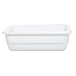 Plat grès Blanc 325x265x100 mm - Gastronorm 1/2 - 4.4 L (Emile Henry)disponible à la Maison Pollet de Toulouse