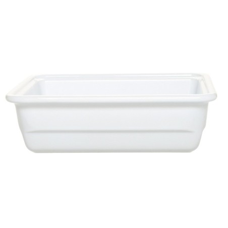 Plat grès Blanc 325x265x100 mm - Gastronorm 1/2 - 4.4 L (Emile Henry)disponible à la Maison Pollet de Toulouse
