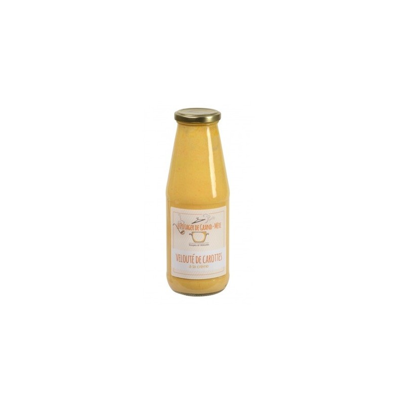 Velouté de Carottes à la crème - 72 cl (Le Potager de Grand Mère)disponible à la Maison Pollet de Toulouse