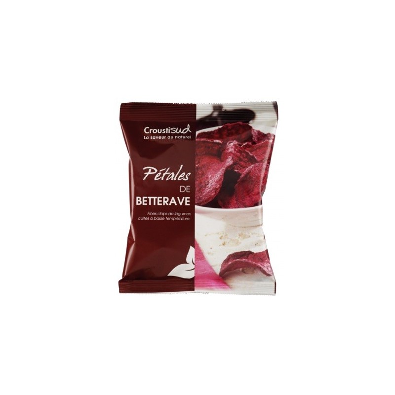 Pétales de betteraves Bio - 70 g (Croustisud)disponible à la Maison Pollet de Toulouse
