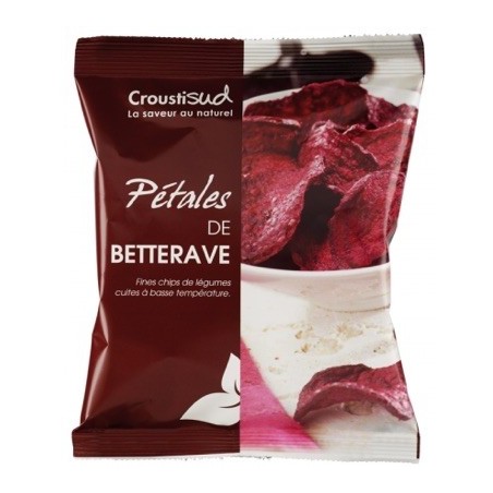 Pétales de betteraves Bio - 70 g (Croustisud)disponible à la Maison Pollet de Toulouse