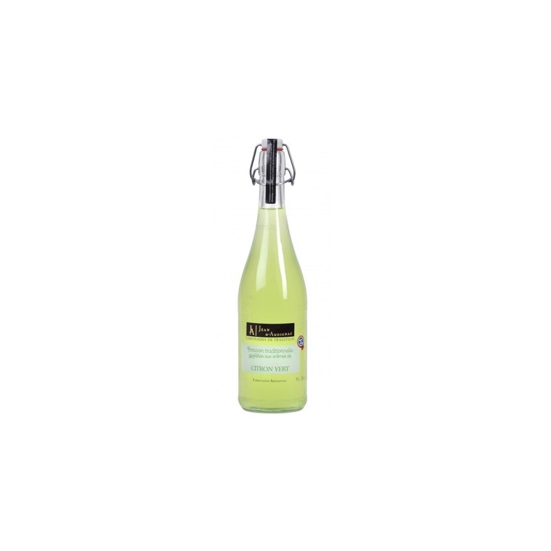 Limonade artisanale Citron Vert - 75 cl (Jean d'Audignac)disponible à la Maison Pollet de Toulouse