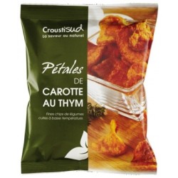 Pétales de Carotte au thym Bio - 70 g (Croustisud)disponible à la Maison Pollet de Toulouse