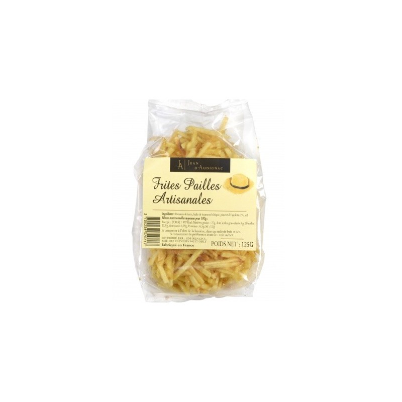 Frites Pailles Artisanales - 125 g (Jean d'Audignac)disponible à la Maison Pollet de Toulouse