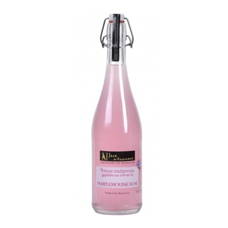 Limonade artisanale Pamplemousse - 75 cl (Jean d'Audignac)disponible à la Maison Pollet de Toulouse