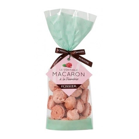 Macarons Framboise - 120 g (Fossier)disponible à la Maison Pollet de Toulouse