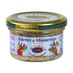 Rillette de Maquereaux à la créole - 90 g (Crustarmor)disponible à la Maison Pollet de Toulouse