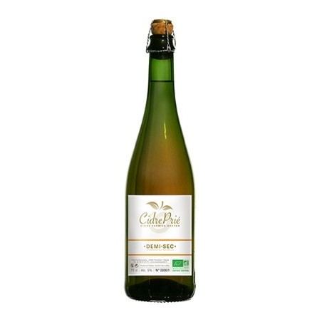 Cidre Fermier Demi-Sec - 75 cldisponible à la Maison Pollet de Toulouse