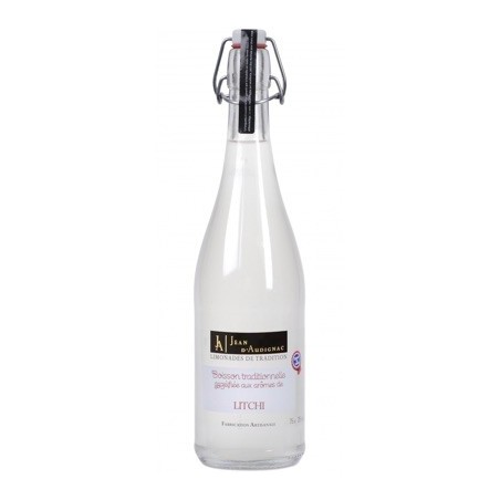 Limonade artisanale Litchi - 75 cl (Jean d'Audignac)disponible à la Maison Pollet de Toulouse